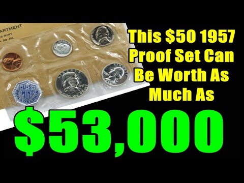 $50,000 Profit On A 1957 U.S. Proof Set??  Here's How It Is Done!