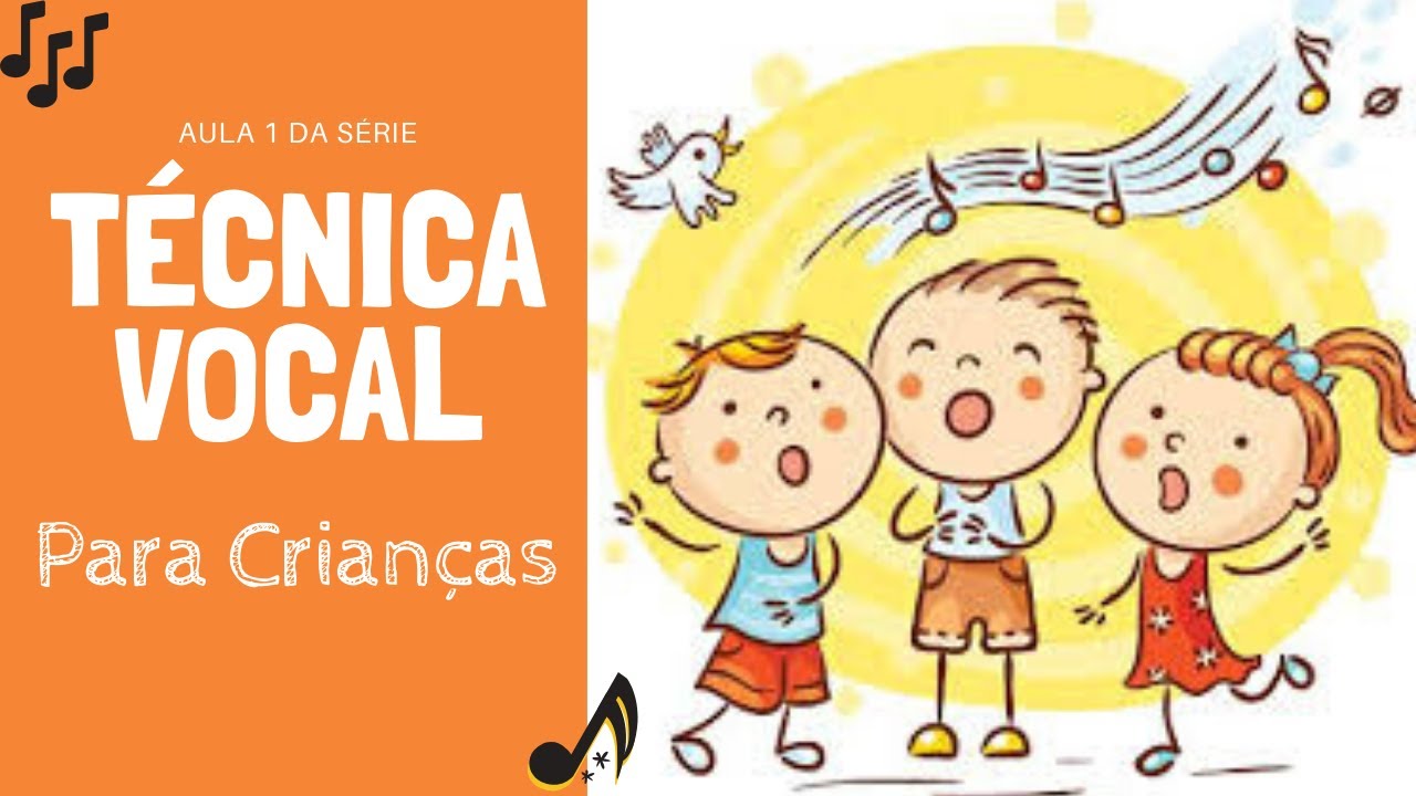 Aula 1 de Técnica Vocal para Crianças! Aprenda a cantar