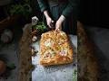 Homemade Brunch Focaccia Food