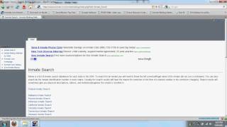 How to do an inmate search