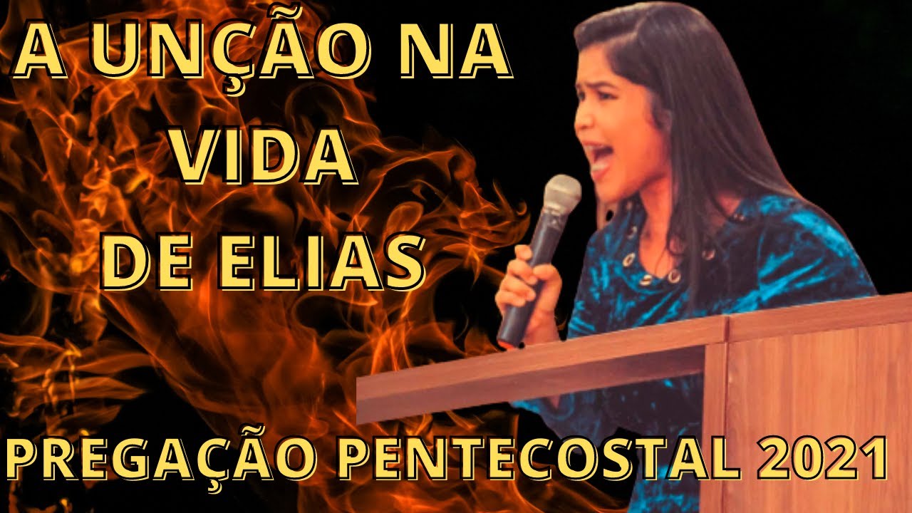 Pregação de fogo 🔥  A unção na vida de Elias -Priscila Cavalcante