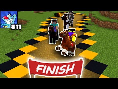 EPIC Horse Racing in Our Minecraft SMP! 😱🐎 #11 OGGY SMP