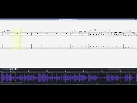 ABBA -  MamaMia   (Bass backingtrack with Tab)