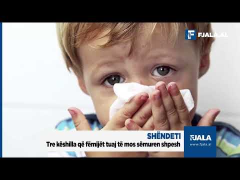 Tre këshilla që fëmijët tuaj të mos sëmuren shpesh