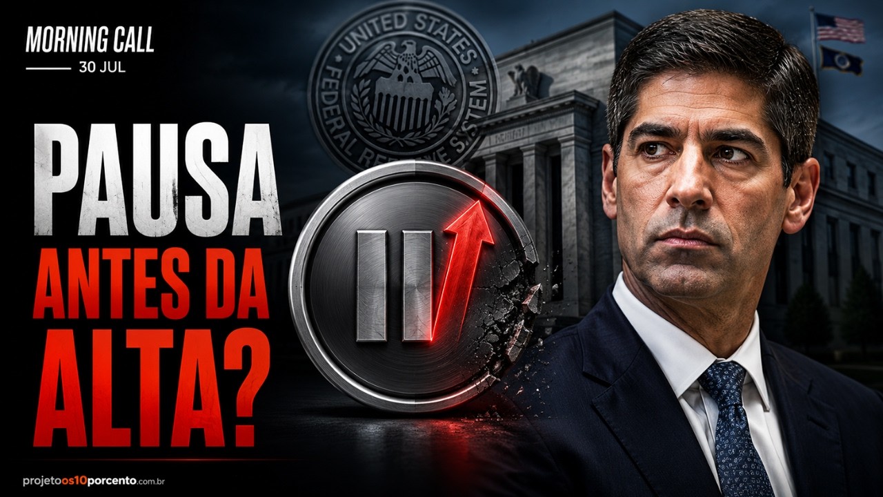 Morning Call | Fed mantém juros, mas inflação prepara uma decisão crítica em setembro