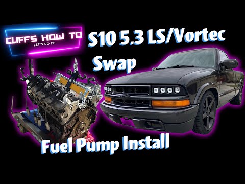 LS S10 V8 Swap Part 10: Walbro Fuel Pump Install