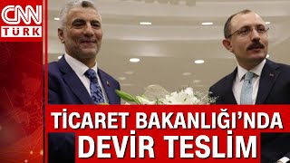 Gümrük ve Ticaret Bakanlığı'nda devir teslim! Yeni Bakan Ömer Bolat gö