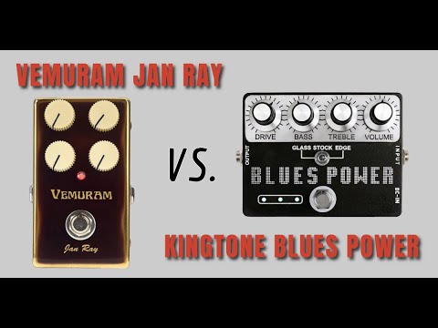 Vemuram Jan Ray vs KingTone Blues Power - No Talking Overdrive Tone Comparison