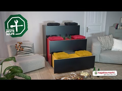 Tribüne für Zuhause selber bauen - DIY Anleitung "Sideboard-Tribüne"