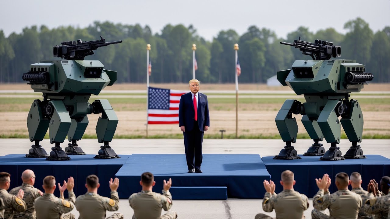 US is Launching its Most Advanced Army of Military Robots
