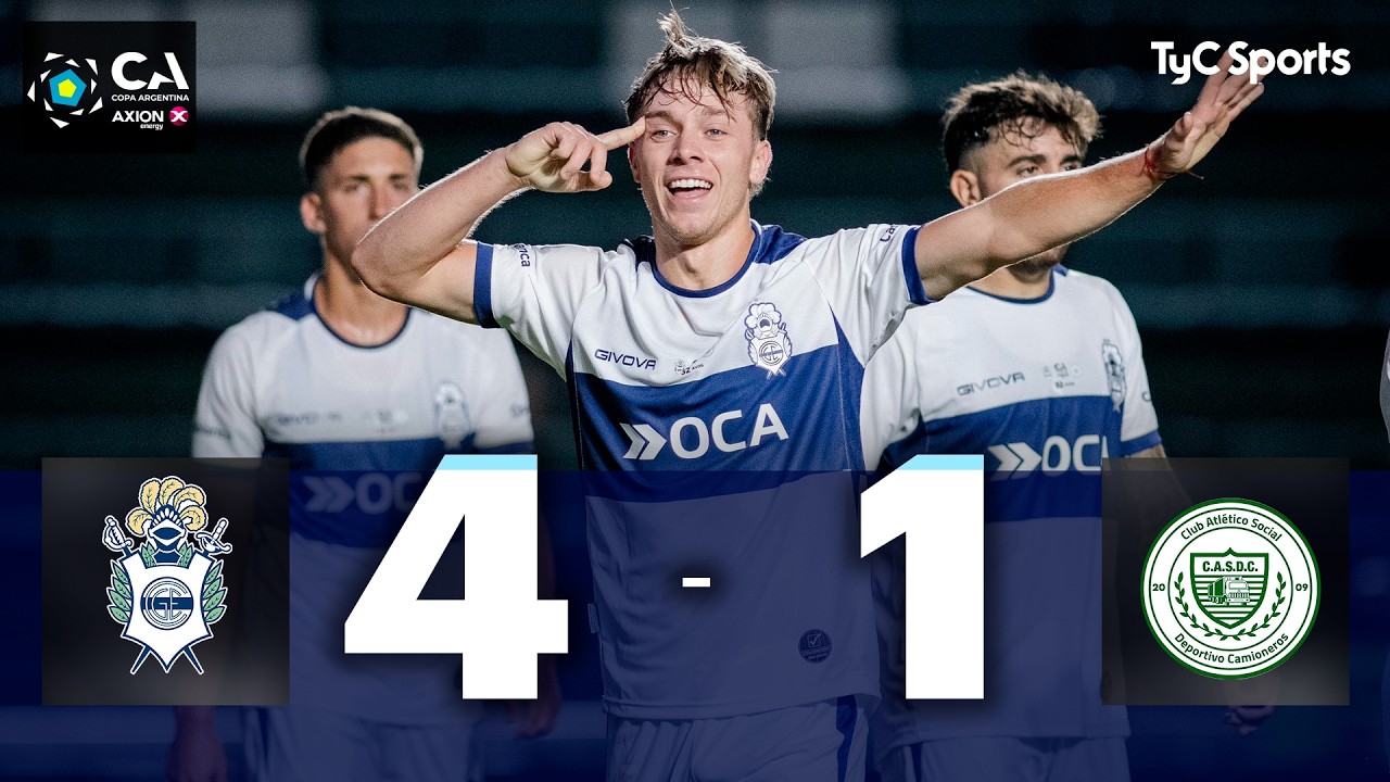 Gimnasia y Esgrima vs Camioneros Highlights