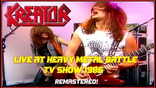 Kreator – Live at Heavy Metal Battle TV Show (1986 Full Concert) | Remastered | Official DVD