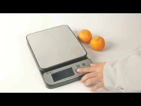 MCP SF801 Digital Postal Kitchen Scale, Heavy Duty Stainless Steel Scale 0.1oz / 1g