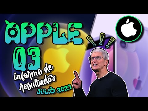 Apple informa de los resultados del tercer trimestre
