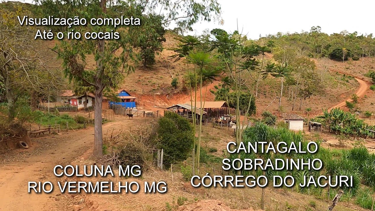 PASSEIO, NO INTERIOR DE MINAS| CANTAGALO, SOBRADINHO, CÓRREGO DO JACURI, COLUNA MG E RIO VERMELHO MG