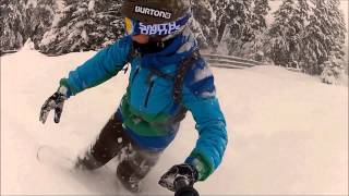 preview picture of video 'GoPro HD Hero 2  -  Powder Run Ehrwald February 2013'