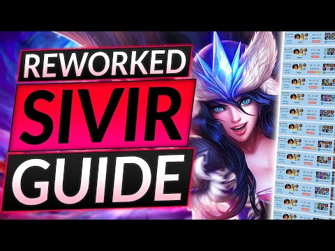 NEW SIVIR GUIDE: REWORKED Abilities, Combos, Mechanics, Tricks and Builds - LoL ADC Tips
