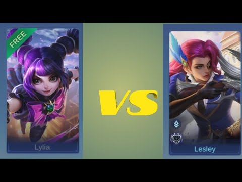 mobile legends best build lesley vs lylia top1 build 2023 lifeSteal 100%