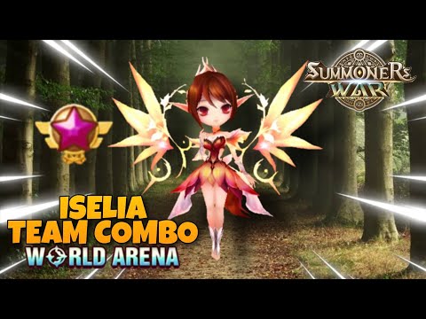 Current Top 1 in Special League Iselia Team Combo in World Arena - Summoners War