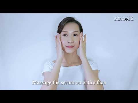 DECORTÉ Beauty Tips: AQ Serum Absolute Massage Technique