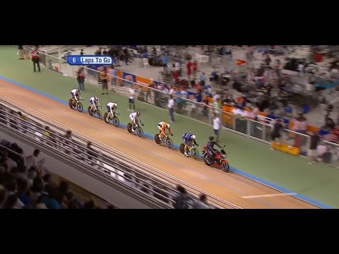 Men's Keirin Finals Heat 2    2014 Track World Championships, Cali, Colombia