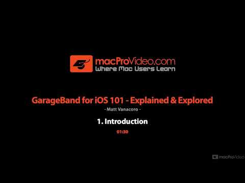GarageBand for IOS Course By m video