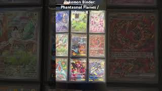 Pokemon Binder Collection: Phantasmal Flames #pokemon #collection #pokemoncards #binder #pokemontcg