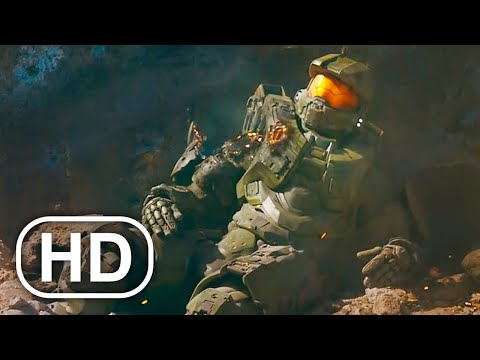 Master Chief Death Scene 4K ULTRA HD - Halo Cinematic || Gameplay 2021