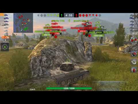 World of Tanks Blitz - Skorpion G Mastery 5.8k dmg 4kills 1 vs 4