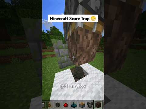 BeanyFox - Scary your friends #minecraft #shorts