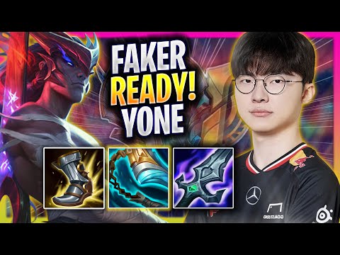FAKER IS READY TO PLAY YONE! - T1 Faker Plays Yone MID vs Ahri! | Season 2025