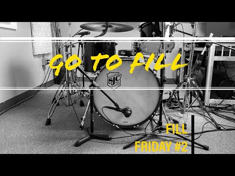 My "GO TO FILL" - Fill Friday #2 -  (5 Minute Drum Fill Lesson)