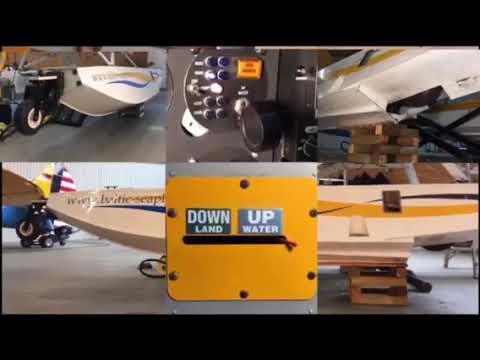 Landing Gear demo  D ECFP Cessna 172 with Wipline 2350 Amphibious Floats