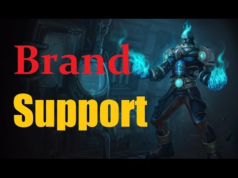 League Of Legends Brand Supp Season 6 Gameplay