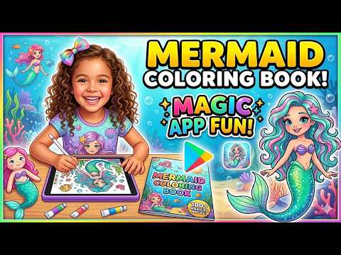 Mermaid Coloring: Kids Games