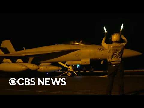 A look at USS George Washington operations, deployed in the Middle East