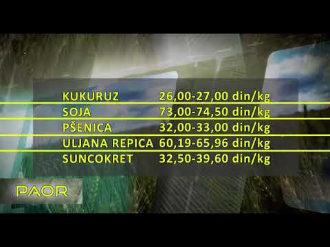Pad cena žitarica na Produktnoj berzi, ali blag rast soje