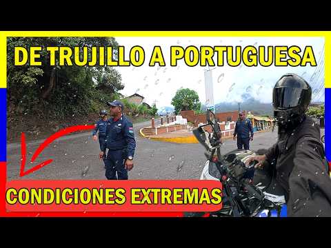 This route TESTED ME⛈️| From Trujillo to Portuguesa BY MOTORCYCLE in EXTREME conditions