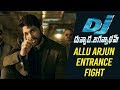 DJ Duvvada Jagannadham Scenes Allu Arjun Entrance Fight Scene DJ On FIRE