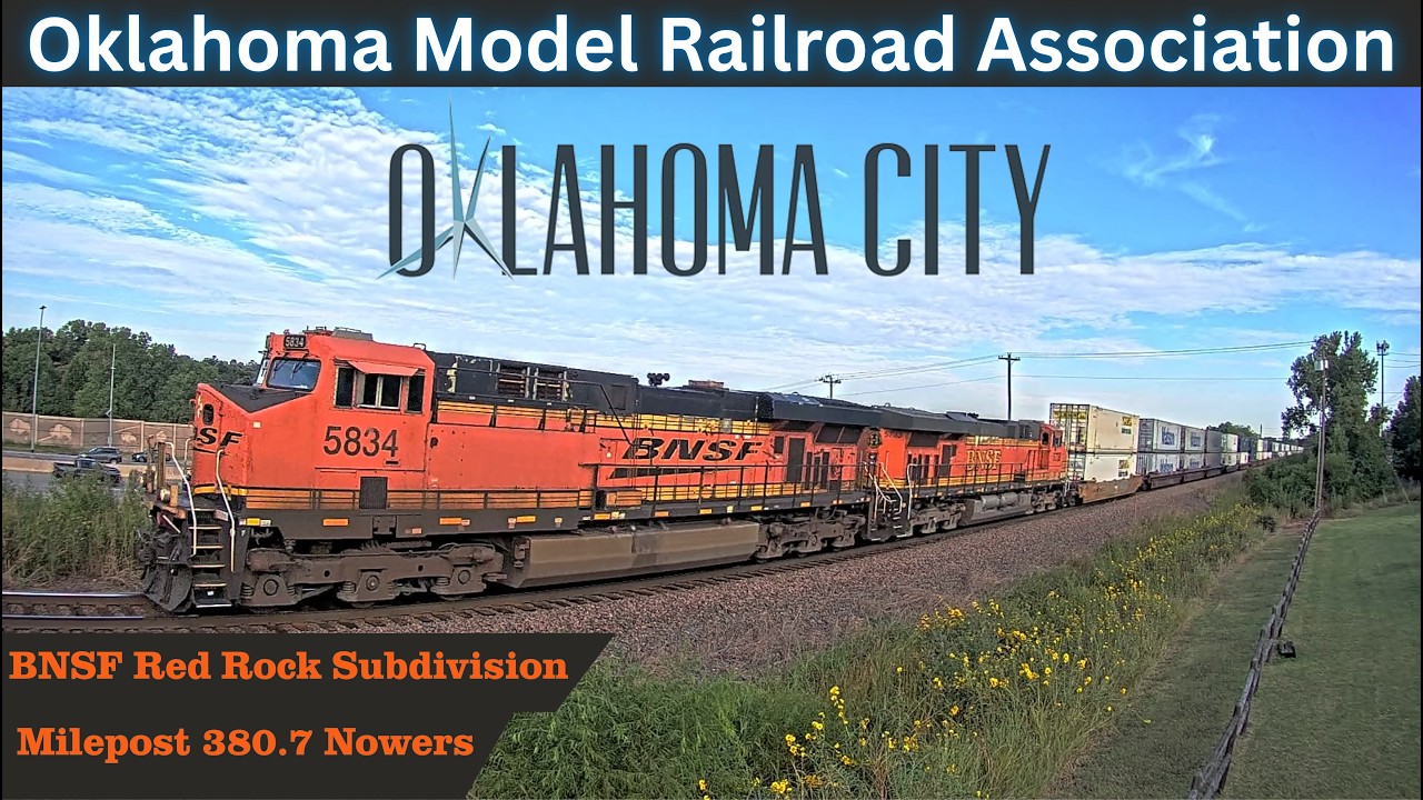 Live webcam view of Trenes en la curva de Nowers