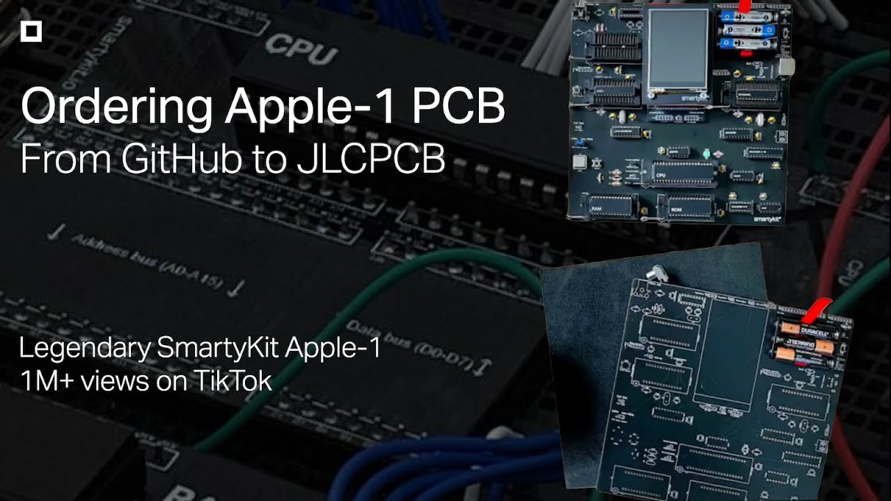 Watch video instruction on ordering from JLCPCB