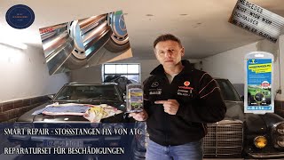 Smart repair rys na gumowym zderzaku — co jest w zestawie