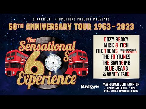 The Sensational 60s Experience 60th Anniversary Tour | Trailer