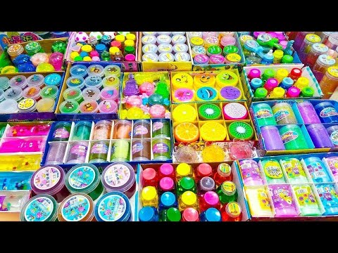 MIXING ALL MY STORE-BOUGHT SLIME ! SLIME SMOOTHIE - ENJOY SLIME VIDEOS ! ALEX SLIME