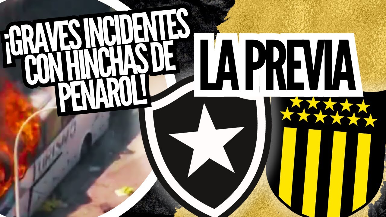 📻 JULIO RÍOS | CAOS EN LA PREVIA DE BOTAFOGO - PEÑAROL CON HINCHAS DETENIDOS Y GRAVES INCIDENTES