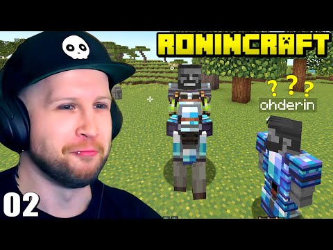 EPIC GEARING UP & EXPLORING WITH FRIENDS in RoninCraft - Part 2