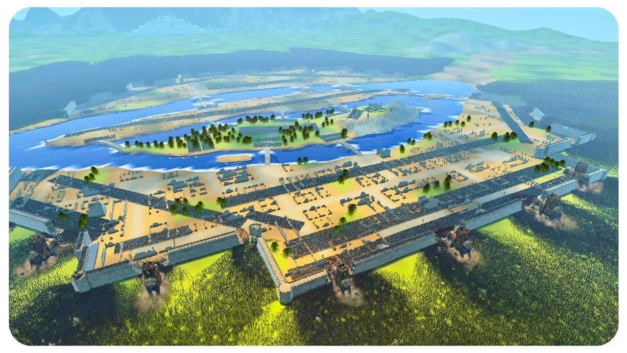 Sauron's 4 MILLION Army Lays Siege to Gondor – Ultimate Epic Battle Simulator 2 UEBS2 (4K)