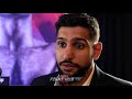 AMIR KHAN "I MIGHT CALL IT A DAY IF I BEAT TERENCE CRAWFORD" TALKS POTENTIAL PACQUIAO FIGHT