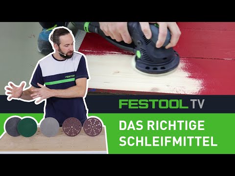 Which abrasive for which application? (Festool TV Episode 297)