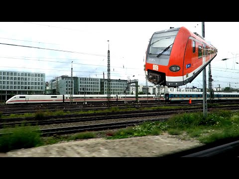Zug Mitfahrt Munich - Tutzing,  Hackerbrücke-Donnersbergerbrücke